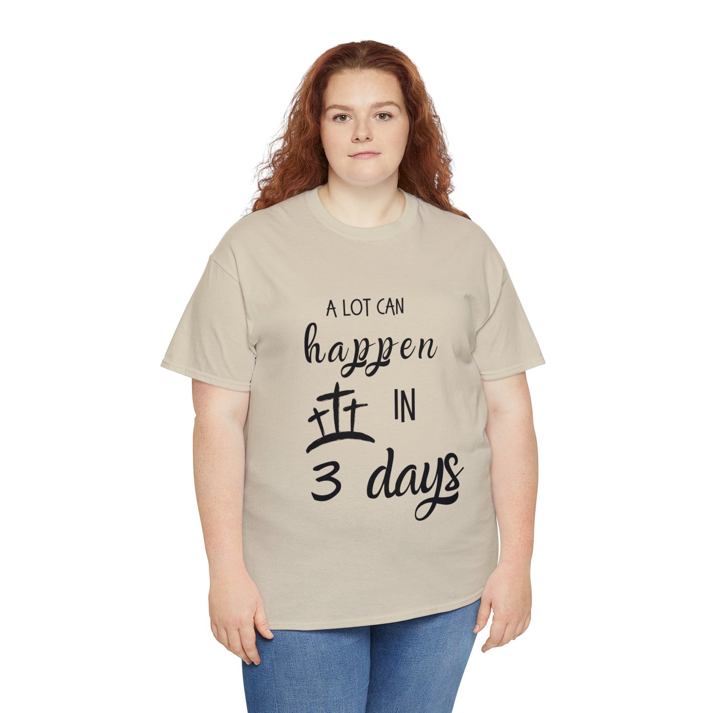 In 3 Days Unisex Heavy Cotton Tee