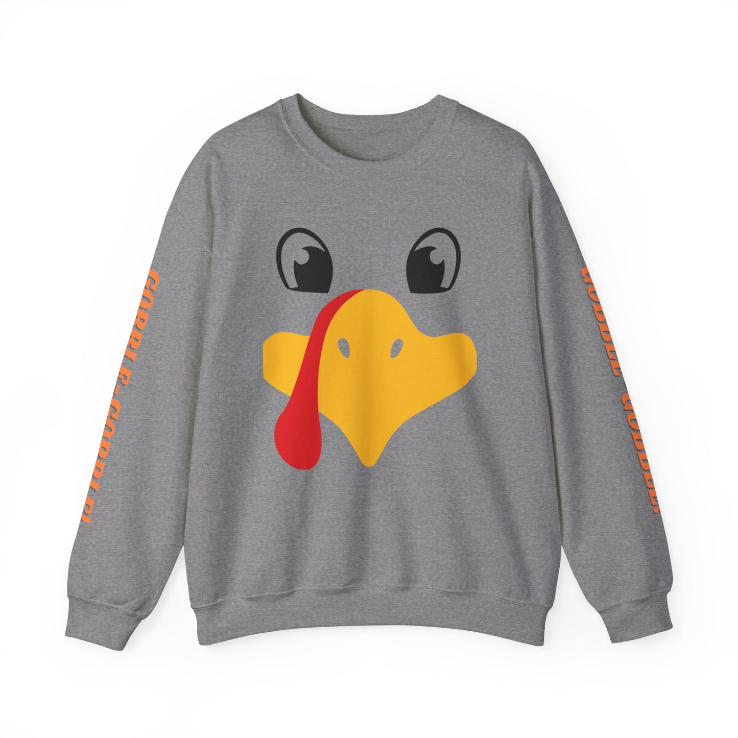 "Gobble-Gobble Turkey Tom" - Unisex Heavy Blend™ Crewneck Sweatshirt