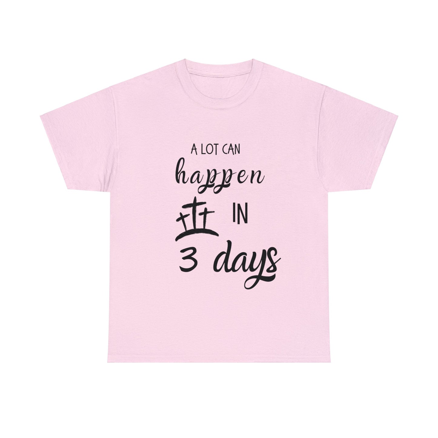 In 3 Days Unisex Heavy Cotton Tee