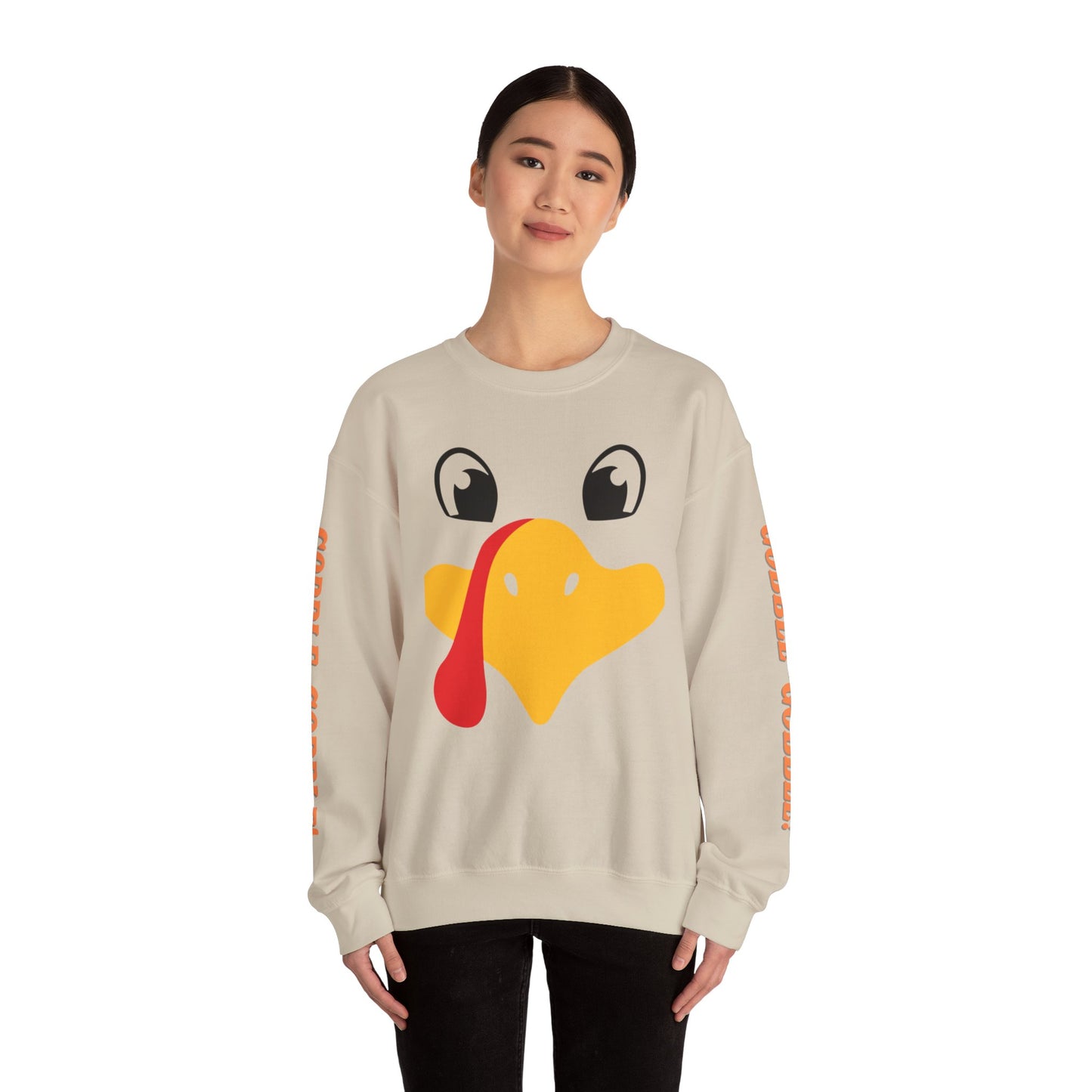 "Gobble-Gobble Turkey Tom" - Unisex Heavy Blend™ Crewneck Sweatshirt