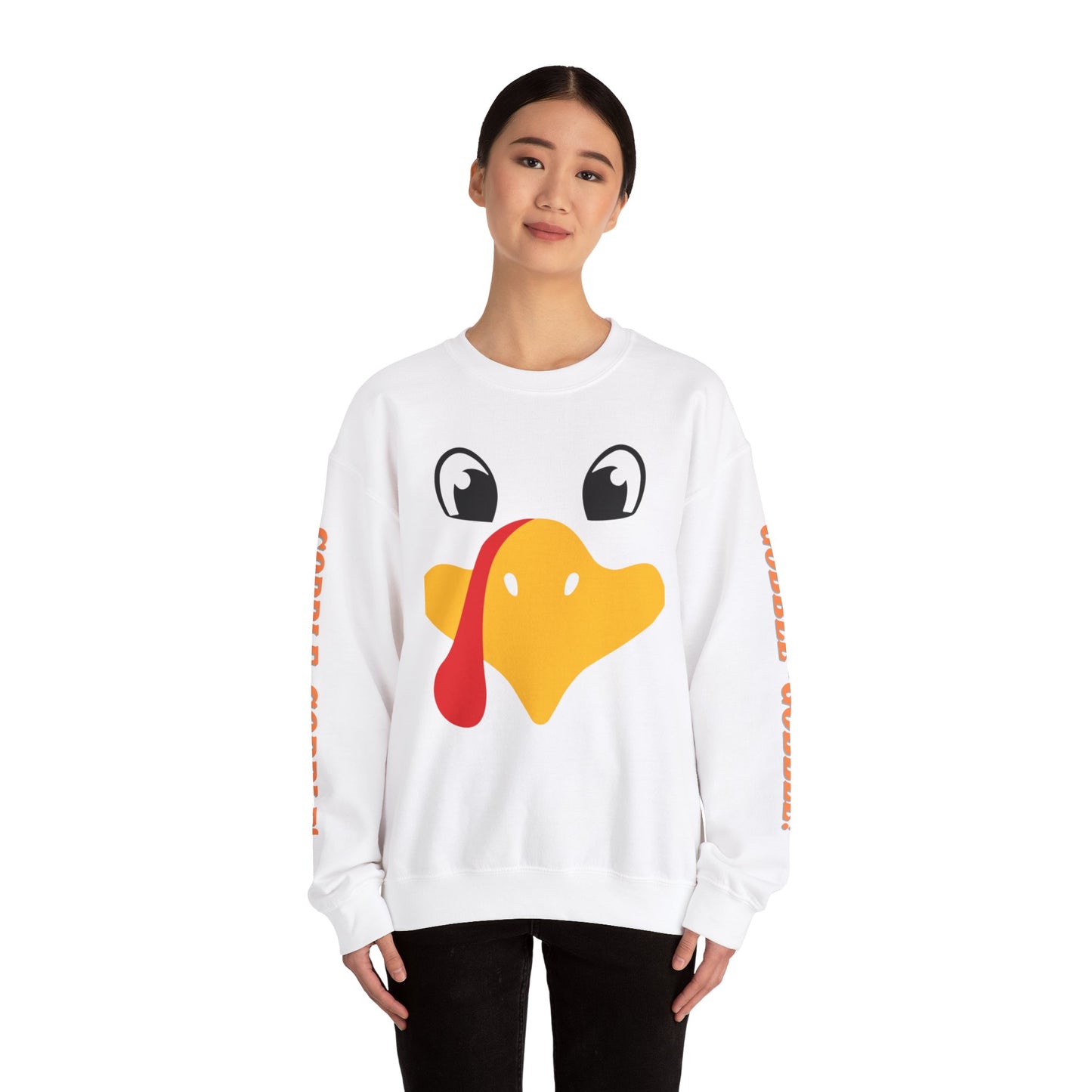 "Gobble-Gobble Turkey Tom" - Unisex Heavy Blend™ Crewneck Sweatshirt