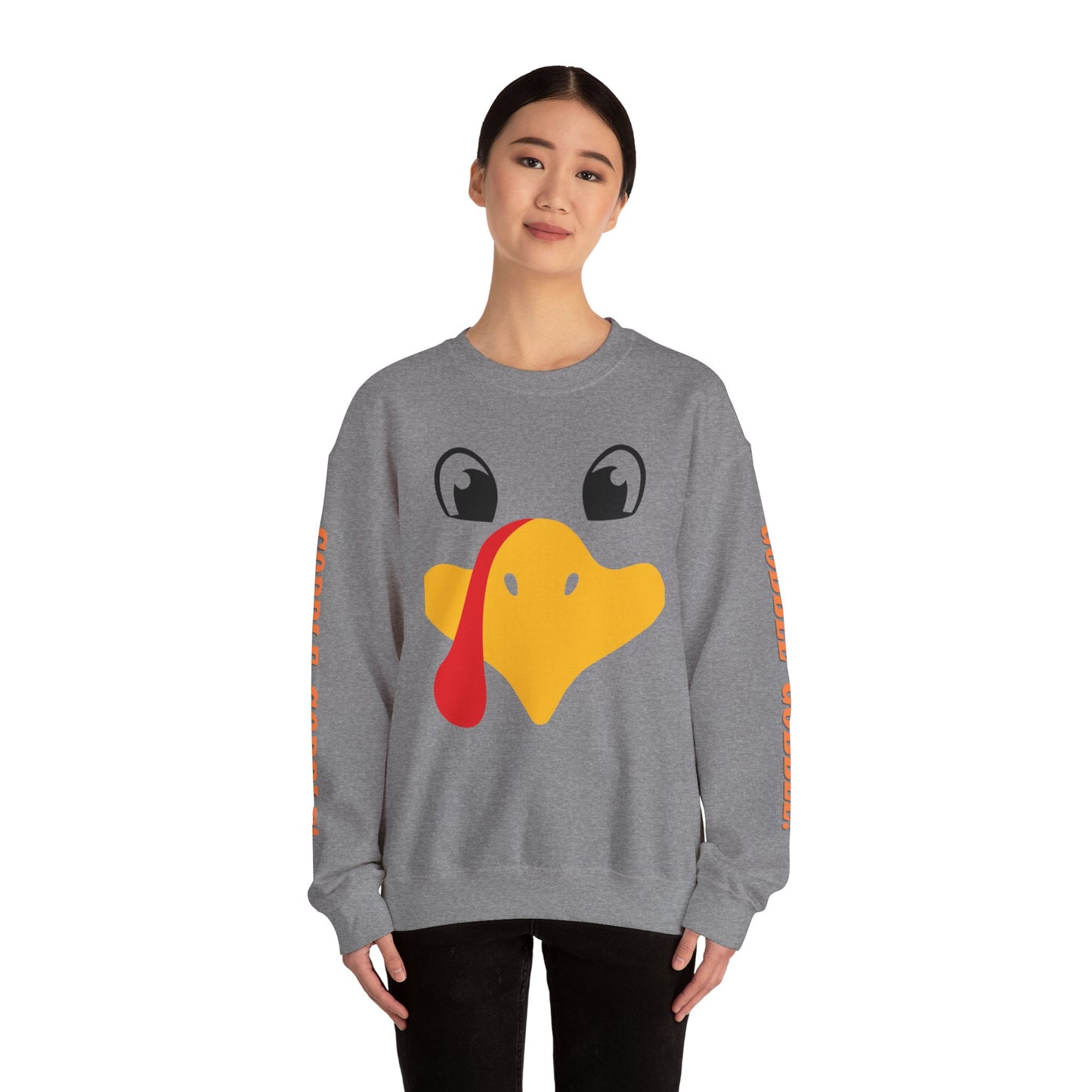 "Gobble-Gobble Turkey Tom" - Unisex Heavy Blend™ Crewneck Sweatshirt