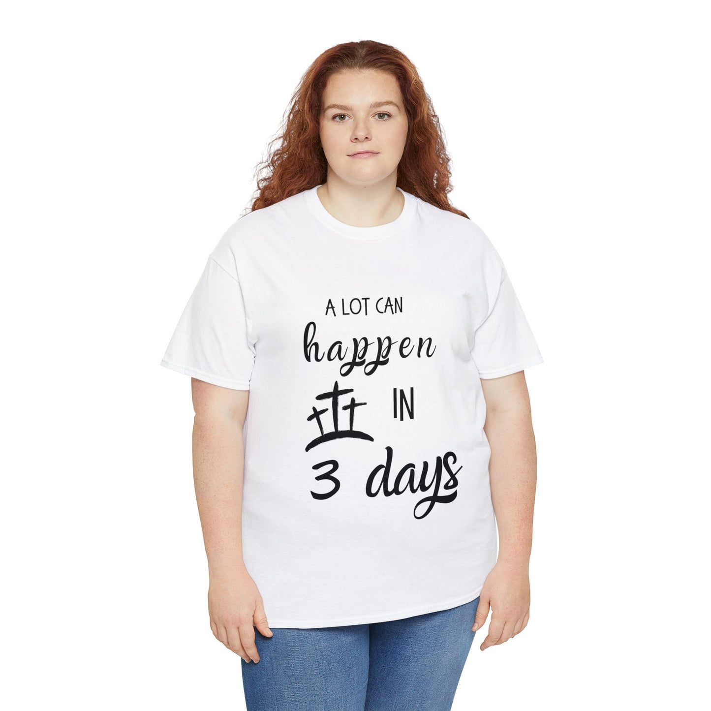 In 3 Days Unisex Heavy Cotton Tee